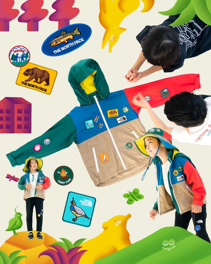 イラストの仕事 The North Face Kids Long Life Item Collection Website イラスト コグレチエコ Chieko Kogure